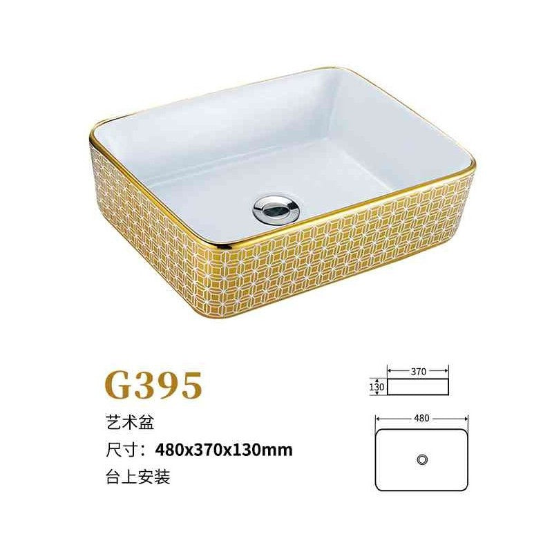 陶瓷台上盆轻奢洗手盆艺术盆洗脸盆小户型家用酒店民宿台上盆加深