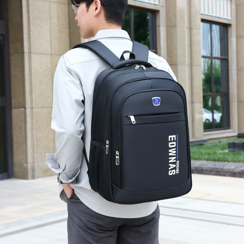 New men's business computer bag large-capacity shoulder travel bag will sell gifts, give backpacks, student bags wholesale