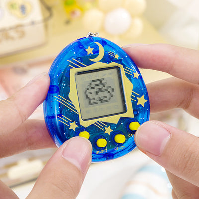 Hot-selling electronic pet toy for export: mini virtual pet game console keychain