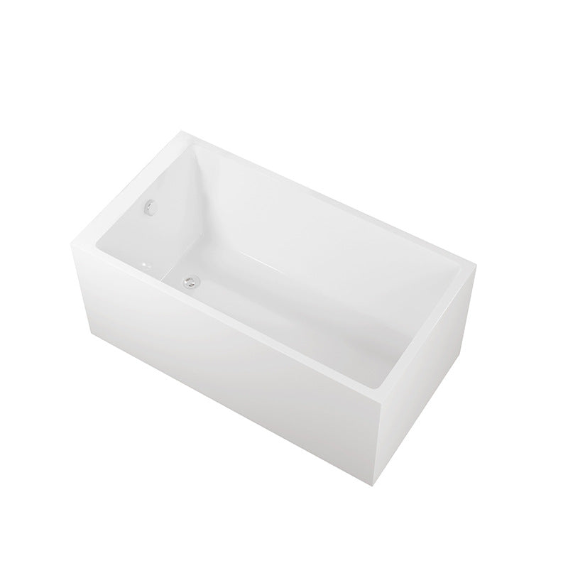 Square with seat popular style household acrylic independent small bathtub, diligently explore new products QT-075