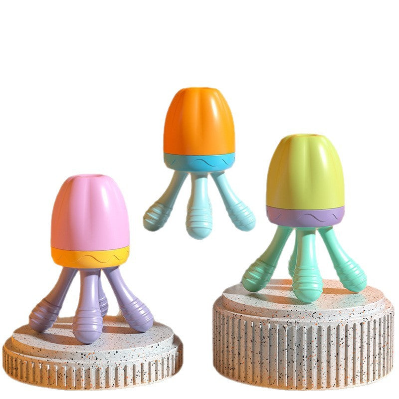 English card baby cartoon bite le silicone mesh bag baby fruit feeding tableware complementary food fruit and vegetable le wholesale