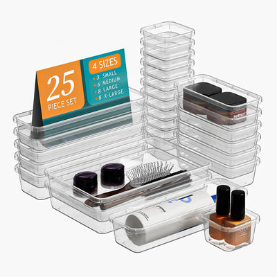 transparent drawer compartment storage box can be freely combined and stacked kitchen storage cosmetics storage miscellaneous box