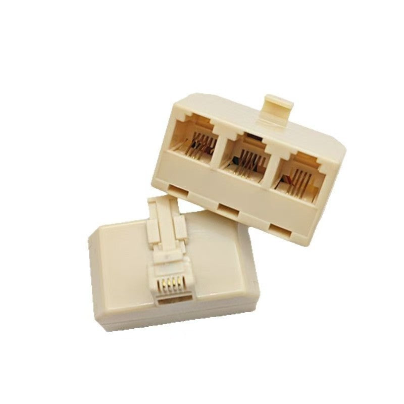 Phone box RJ11 phone one point three 6P4C phone accessories socket phone horn phone one turn three adapter