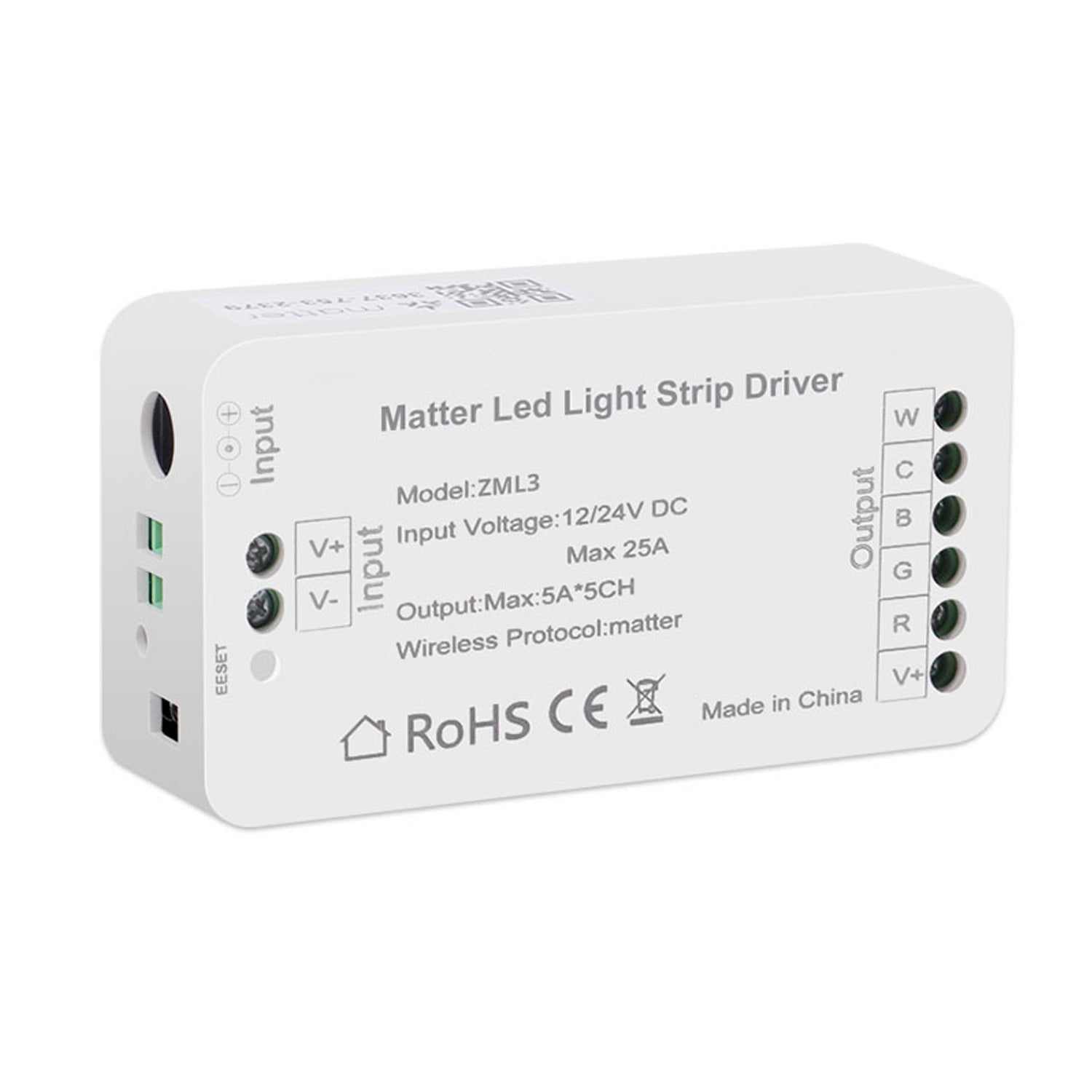 Wholesale matter24V intelligent controller RGBCWCCT dual color temperature homekit dimming color dimming intelligent lighting