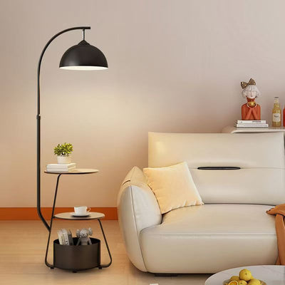 Nordic light luxury cream style living room sofa side table floor lamp bedroom bedside study storage chinoiserie vertical floor lamp