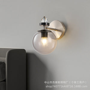 Accessible luxury magic bean chandelier wall lamp table lamp transparent glass ball b&b restaurant coffee shop island kitchen soft furnishing atmosphere