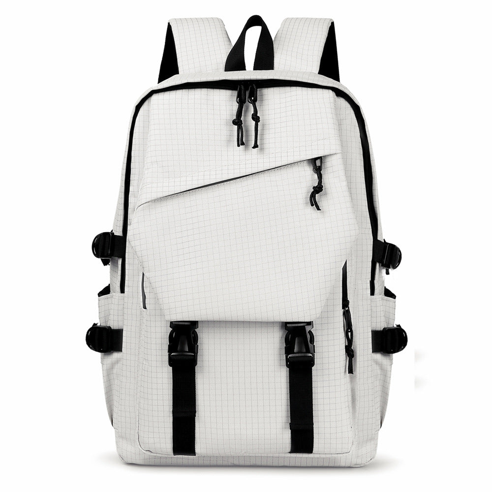 Cross-border fashion simple couple backpack leisure travel backpack large capacity trend junior high school student schoolbag