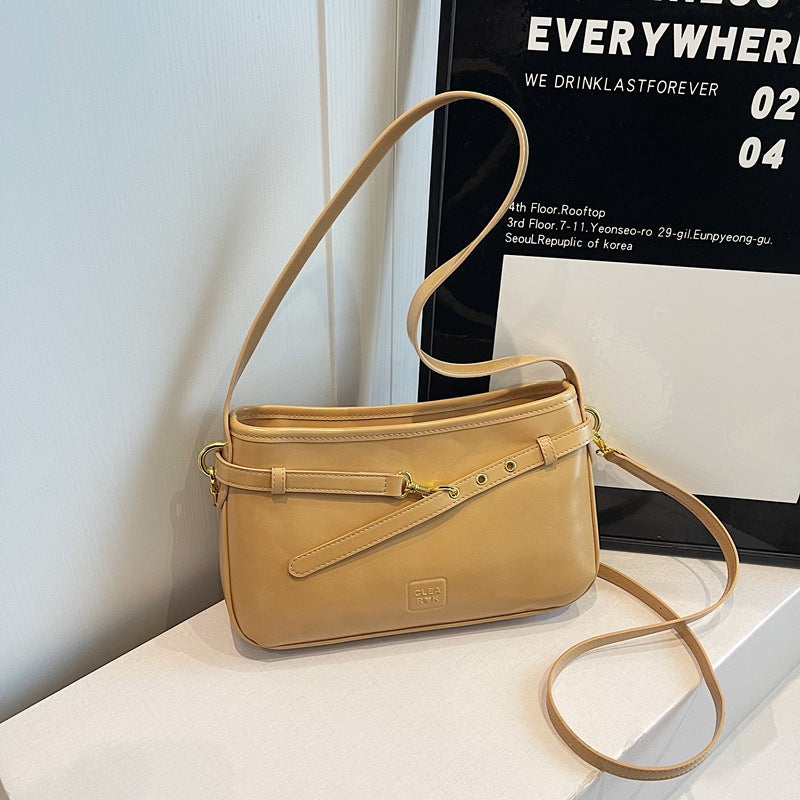 Cross-border fashion shoulder messenger bag bag large capacity practical bag premium messenger shoulder bag bag