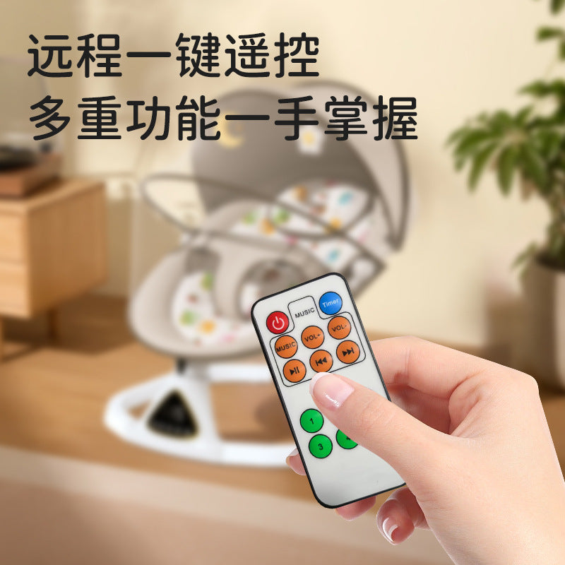 Cross-border baby coaxing artifact baby rocking chair baby coaxing reclining chair newborn rocking bed electric cradle soothing chair