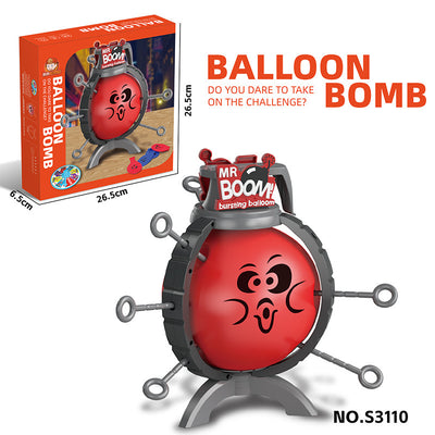 Children's novelty grenade balloon popper - octopus stress relief prank desk game - parent-child toy