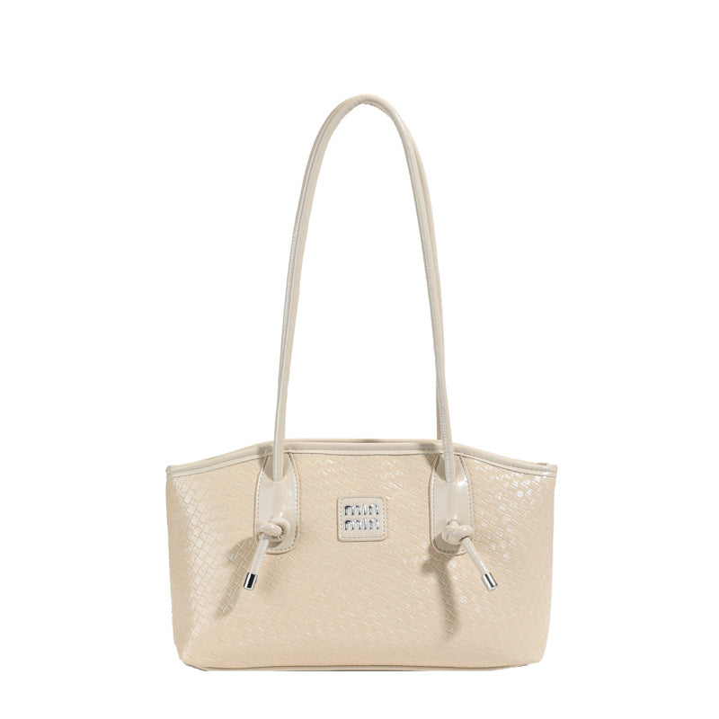 Bag women's Korean version of high-end underarm bag 2025 summer new niche tote bag simple casual fashion shoulder bag