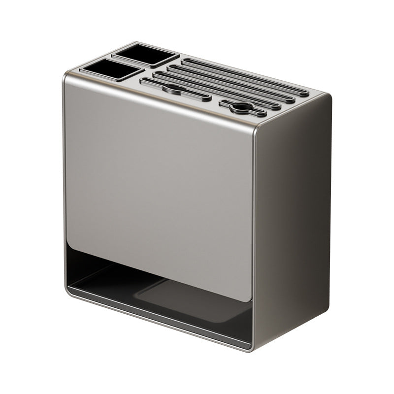 No punching chopsticks cartridge knife holder integrated kitchen rack wall-mounted wall spoon chopsticks cage basket box knife storage