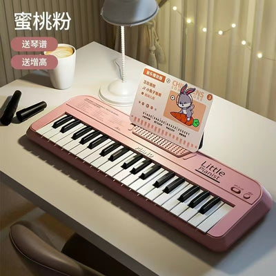 37-key kids' electronic keyboard - early education toy for girls & beginners - electric piano musical instrument