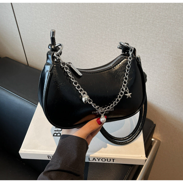 Cross-border bags, crossbody bags, senior women's new fashion versatile crossbody bags, niche single shoulder underarm bags for women