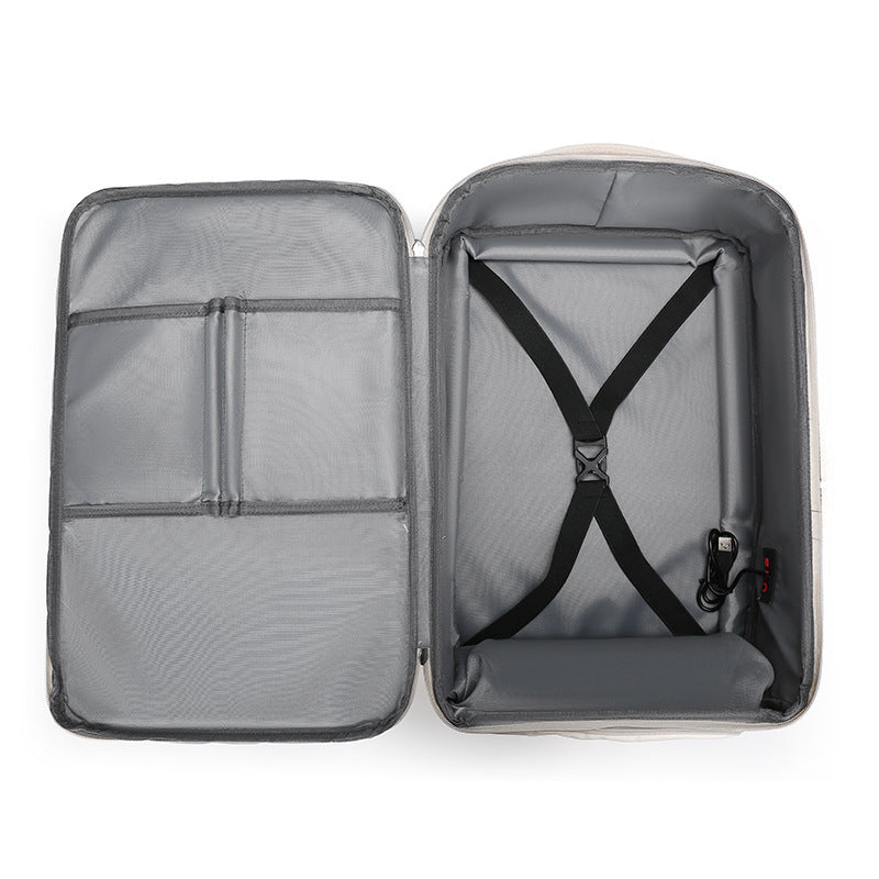 Cross-border fashion leisure travel expansion backpack large capacity lightweight backpack business commuter laptop bag