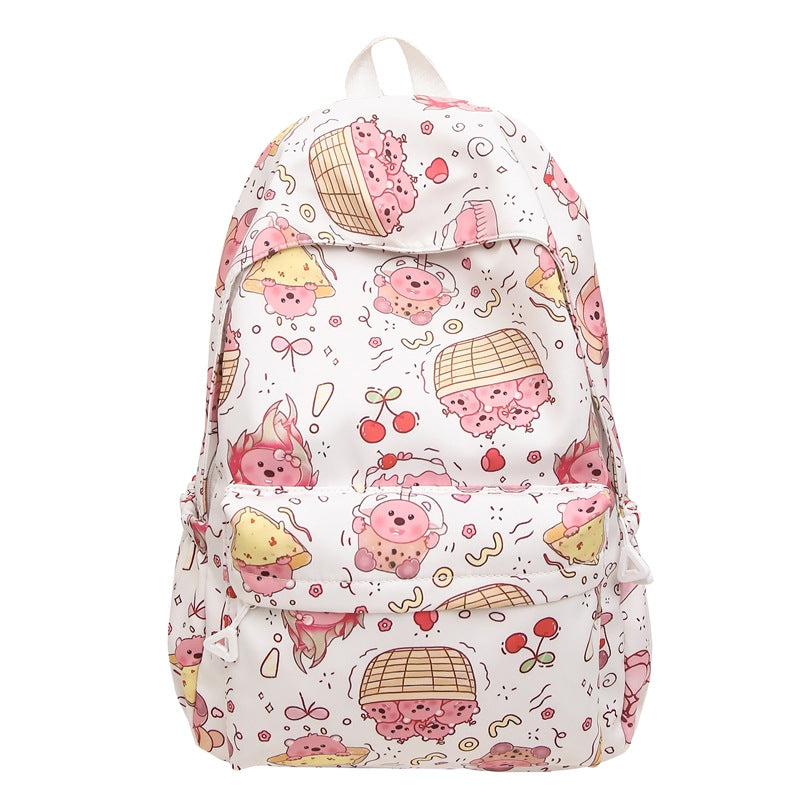 New backpack 2025 high value lightweight casual college student backpack junior high school primary school students large capacity schoolbag