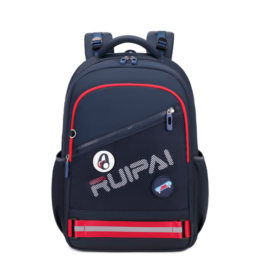 School bags for primary school girls are dirt-resistant, and spine care for grades 3 to 6 reduces the burden. Wholesale of large-capacity children's school bags and men's backpacks