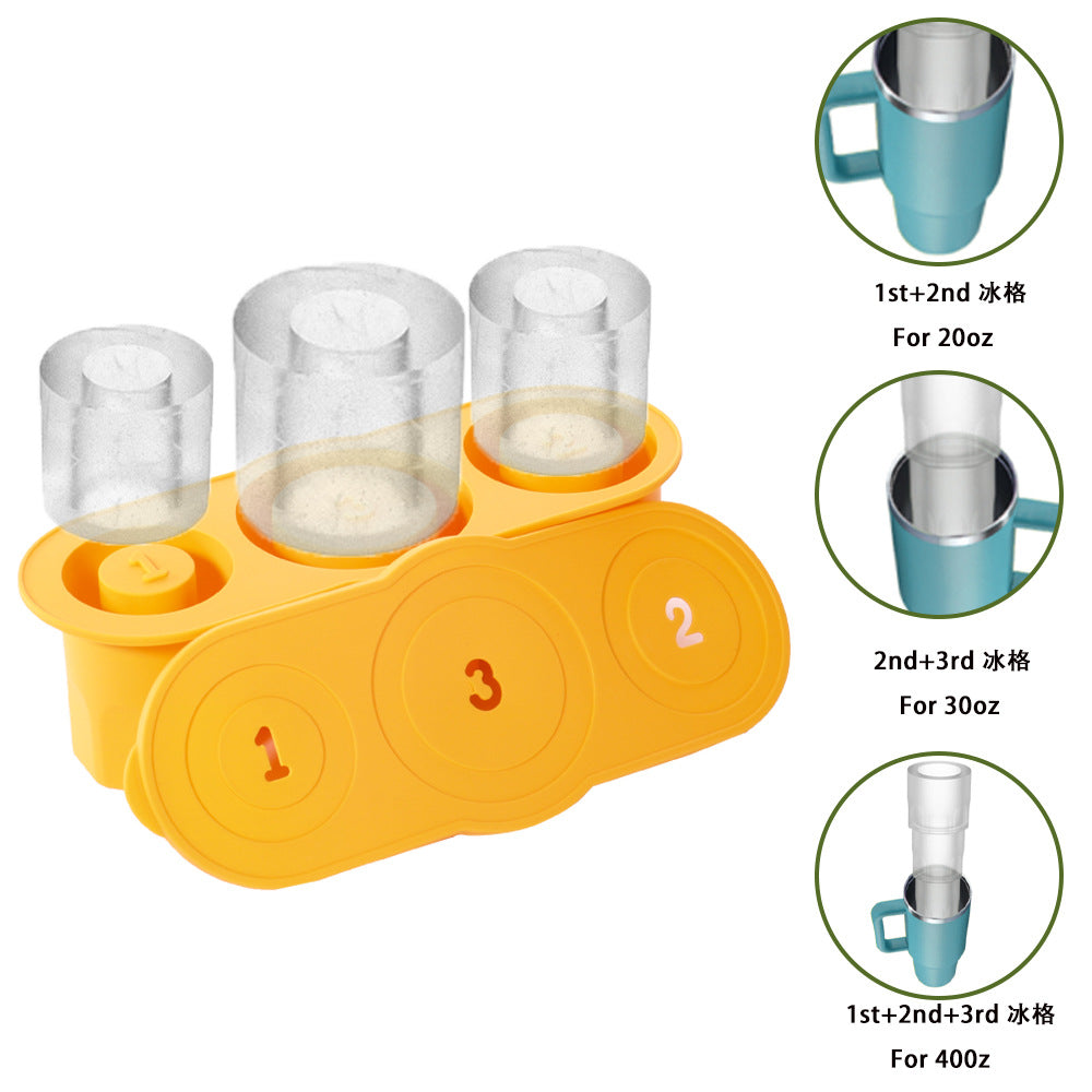 Cross-border new products Stanley silicon ice grid Stanley large-capacity ice making mold easy demoulding silicone ice grid