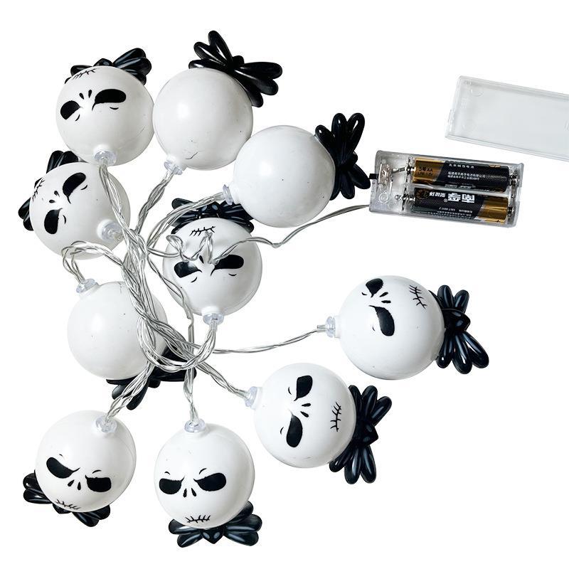 new LED Halloween grimace light string ghost USB battery lights party decoration holiday lights