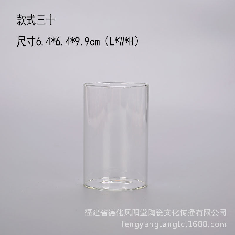 陶瓷烛台北欧IN风简约桌面摆件玻璃储蓄罐烛光晚餐干花密封罐装饰
