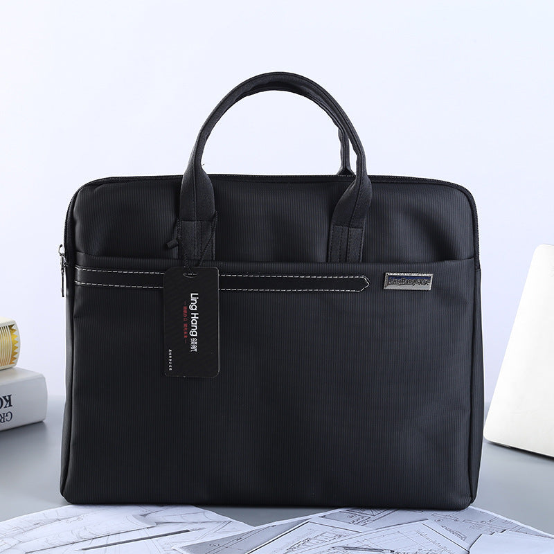 Directly from the manufacturer Pilot 6606 portable business meeting bag, male and female large-capacity computer bag plus logo