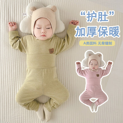 Baby clothes german velvet heattechintimatesthickened baby autumn clothes and long pants bottom type a separatesfall and winter clothes