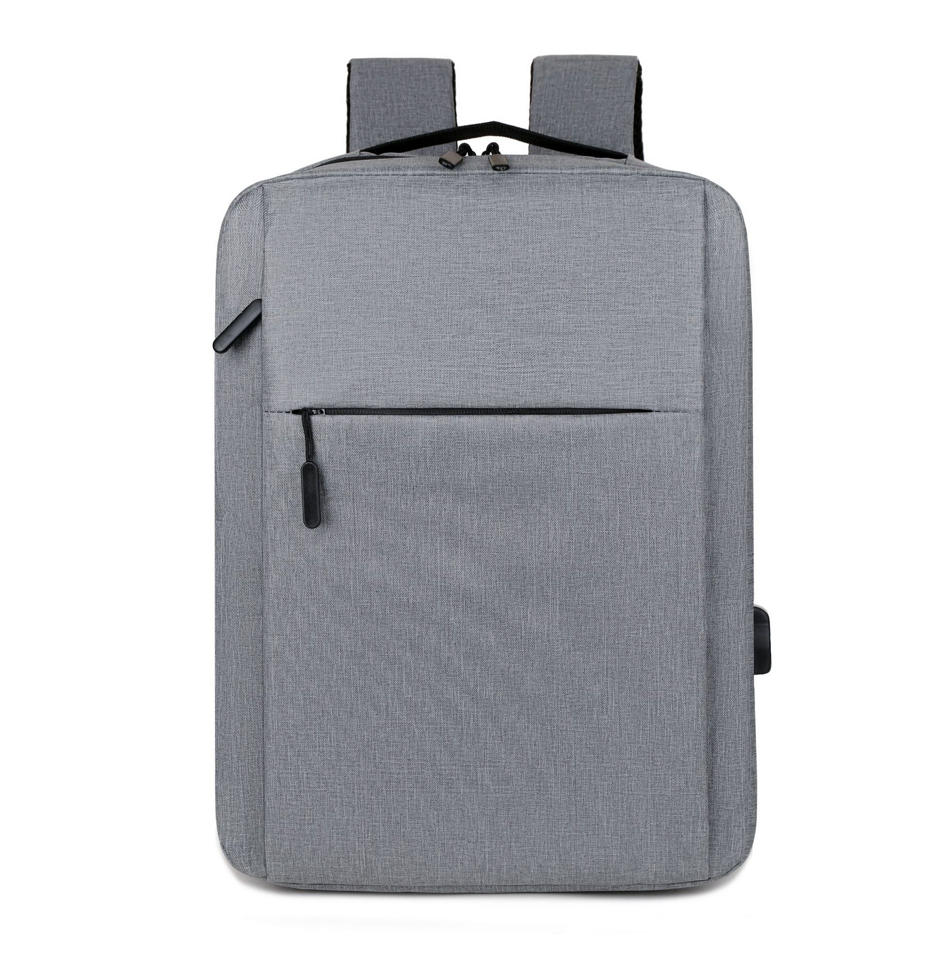 New backpack men's business computer bag USB leisure bag school bag sports travel bag gift bag printed logo