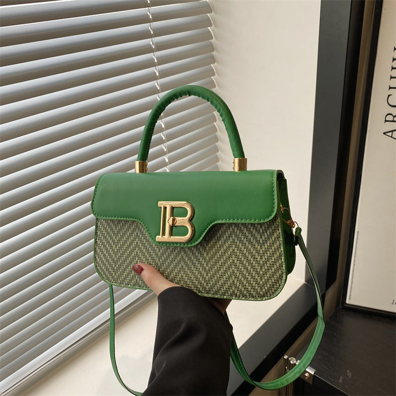 Cross-border senior design women's bag 2025 new leisure commuting practical versatile hand carry shoulder messenger bag