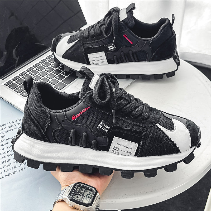 New men's shoes autumn Waffle Port trendy shoes niche trendy brand sports shoes platform Forrest Gump dad shoes men's generation