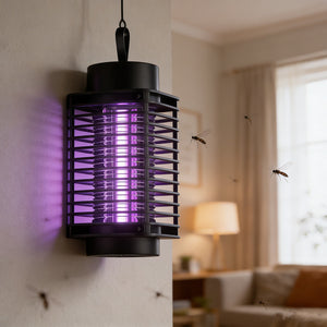 Mosquito killer lamp birdcage type for home mosquito repellent portable rechargeable mosquito killer handy gadget silent outdoor dormitory mosquito killer lamp