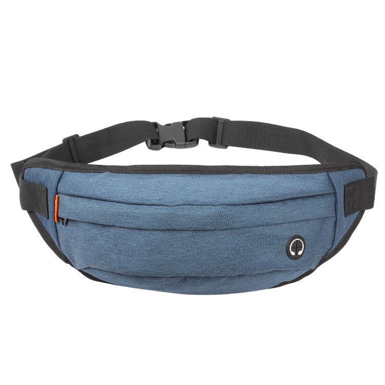 Foreign trade men's outdoor sports messenger bag, multi-functional waterproof mobile phone breast bag, nylon shoulder fanny pack for work