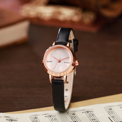 2025 hot-selling, trendy, niche, and accessible luxury women's quartz watch - artistic, retro, student style, minimalist, and versatile