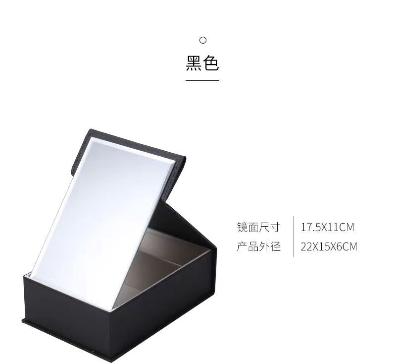 Password lock jewelry box large capacity, jewelry box princess European Korean hand jewelry box wooden jewelry box gift