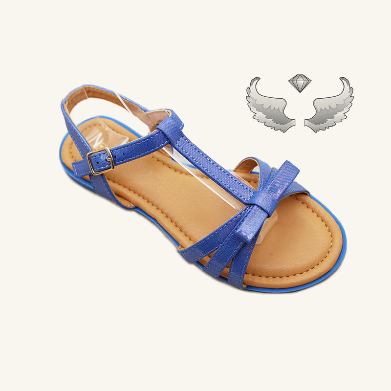 Factory Girls' sandals  Chaozhou girls sandals summer fashion non-slip medium and large classmates