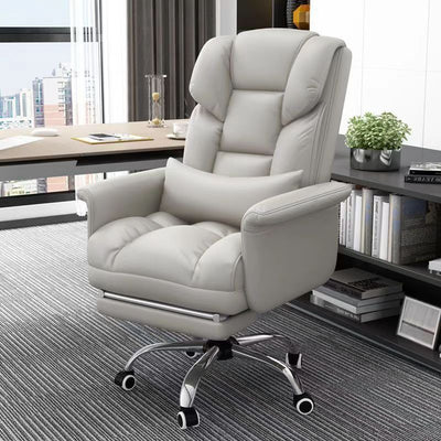 Computer chair for homeplaid long-sitting office chair reclining ergonomic chair rotate adjustablee sports chair