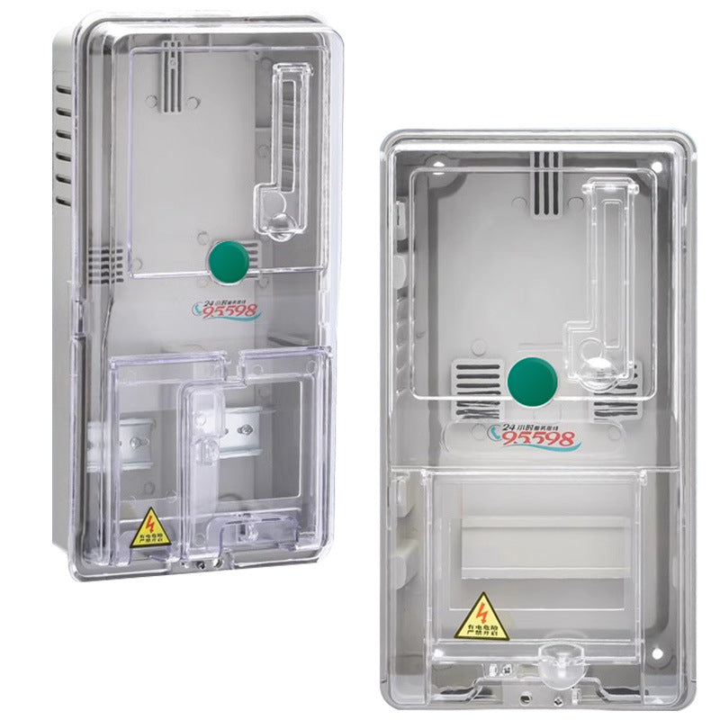 Plastic meter box Single-phase 1 household 2 households 3 households 4 households 6 households Transparent meter box Electronic rainproof transparent meter box