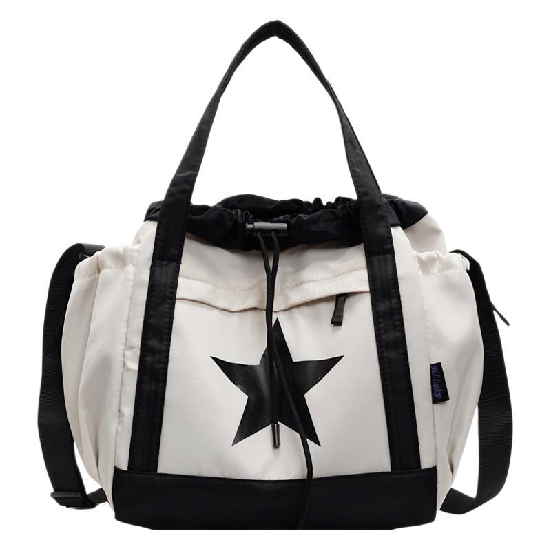 Canvas cloth bag New large-capacity anti-splashing fabric messenger bag Student commuting shoulder bag Casual advanced