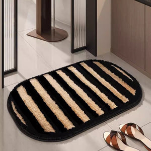 Bathroom absorbent mat, bathroom floor mat, for home door entrance non-slip foot mat, toilet bathroom quick-drying carpet door mat