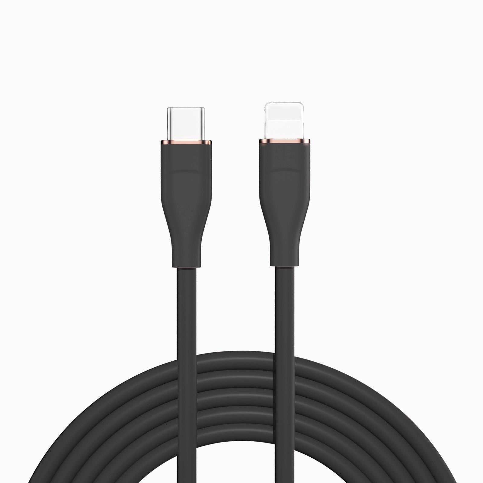 Customized wholesale is suitable for Apple series 27WPD mobile phone fast charging data cable true liquid silicone fast charging number