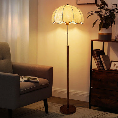 Floor lamp nordic retro medieval living room sofa minimalist decorative atmosphere lamp eye protection bedroom bedside cross-border wholesale