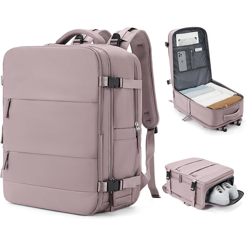 New travel backpack portable large-capacity multi-functional waterproof business backpack dry and wet separation leisure travel bag