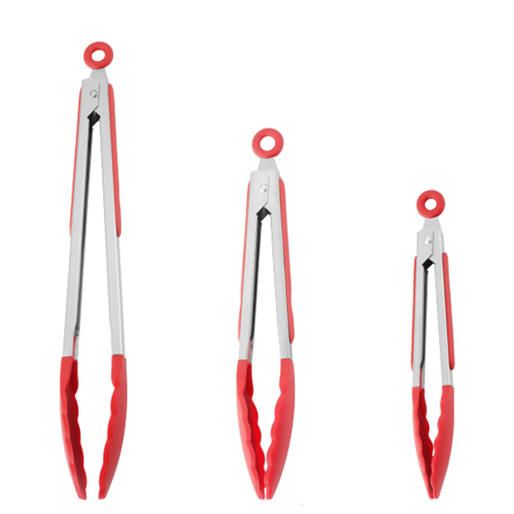 Cross-border kitchen utensils, food clip, silicone food clip, barbecue clip, steak clip, bread clip, grilled meat, fried fish clip, household