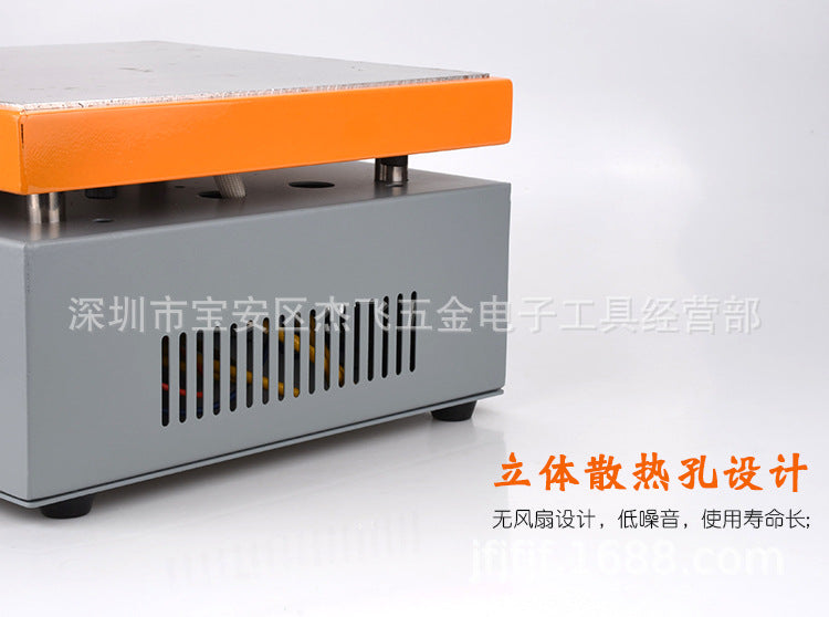 Xingguang digital display constant temperature preheating platform 5 * 5/30 * 40 LED lamp bead dismantling and welding table XF source manufacturer heating table