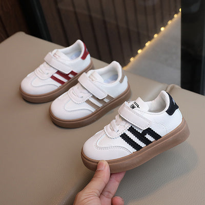 Kids german training shoes spring boys sports shoes casual sneakers girls white shoes soft bottom baby agan shoes