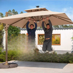 Outdoor parasol patio umbrella terrace garden large sun umbrella large casual house roman umbrella outdoor stall umbrella