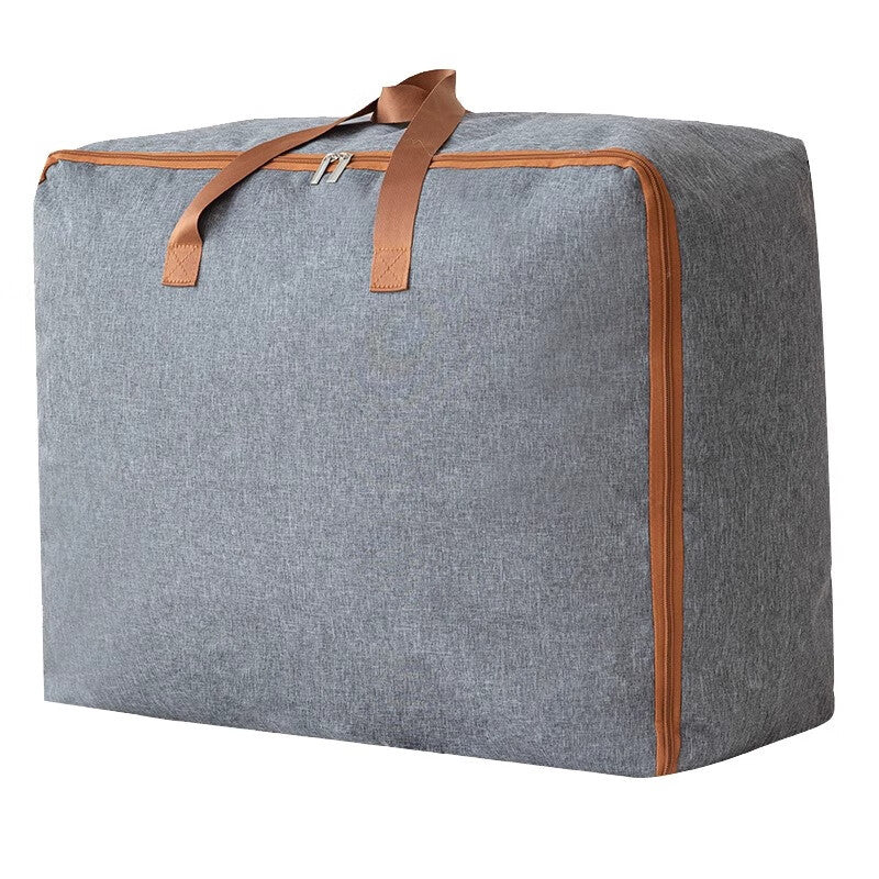 Quilt storage bag, large-capacity moving bag, quilt, clothing sorting artifact, thickened luggage travel bag