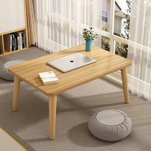 Bay window coffee table small apartment side table tatami small carpet table for home rental room balcony bed