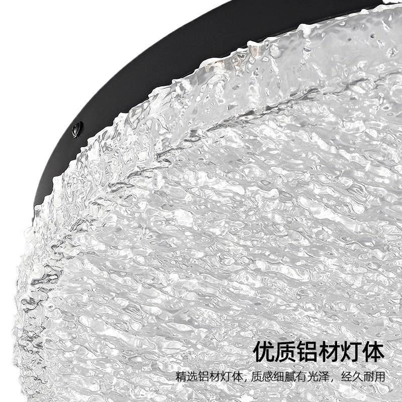 Zhongshan Lighting Bedroom Light Post-modern Light Luxury Advanced Sense Full Spectrum Eye Protection Resin Ceiling Light 2025 New