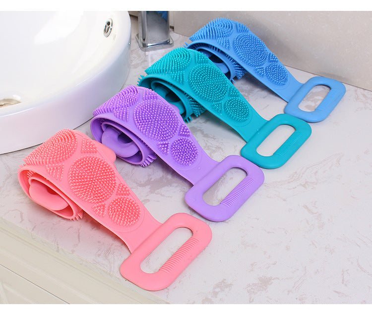 Douyin has the same bath towel, bath towel, bath towel, mud, silicone bath, strong back rub for men and women