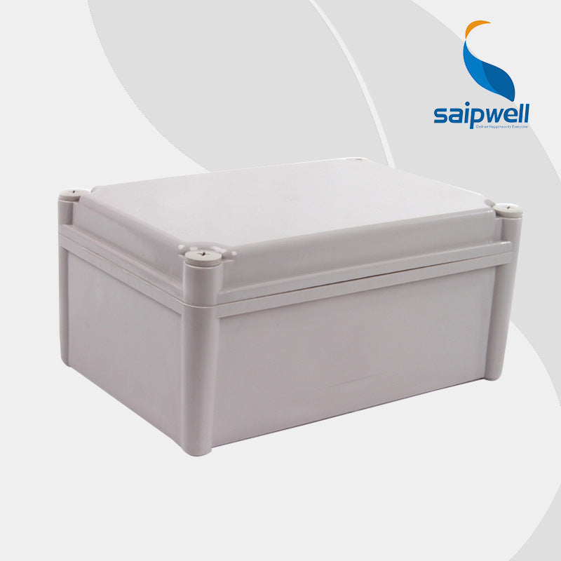 Outdoor waterproof junction box Outdoor plastic distribution box Security monitoring Power switch processing Open hole waterproof box